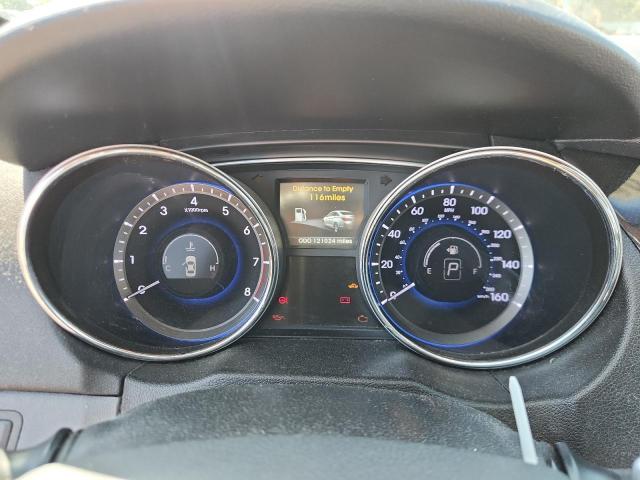 5NPEC4AB6EH932346 - 2014 HYUNDAI SONATA SE Сұр фото 9