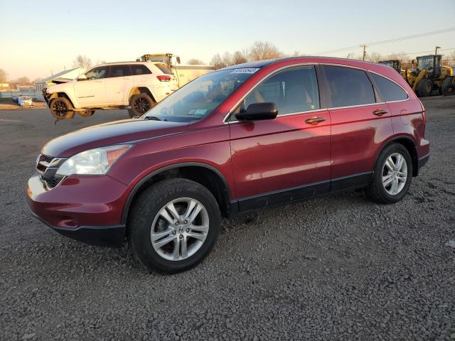 5J6RE4H50AL087070 - 2010 HONDA CR-V EX MAROON photo 1