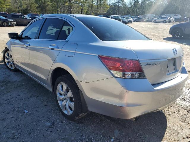 5KBCP368X9B501873 - 2009 HONDA ACCORD EXL SILVER photo 2