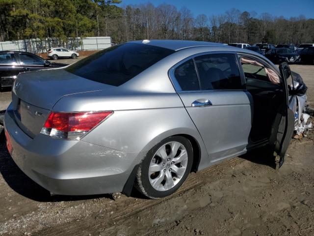 5KBCP368X9B501873 - 2009 HONDA ACCORD EXL SILVER photo 3