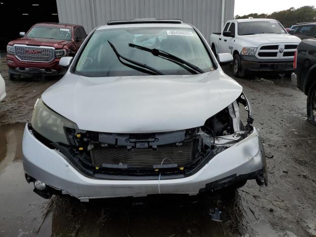 5J6RM3H58EL044194 - 2014 HONDA CR-V EX SILVER photo 5