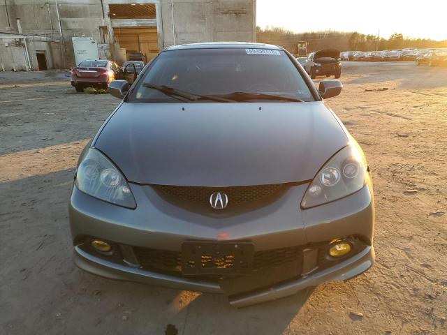 JH4DC54886S011393 - 2006 ACURA RSX GRAY photo 5