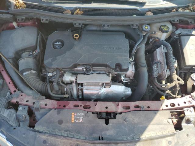 3G1BE6SM6JS653089 - 2018 CHEVROLET CRUZE LT წითელი ფოტო 11