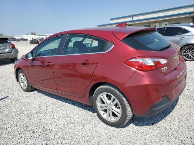 3G1BE6SM6JS653089 - 2018 CHEVROLET CRUZE LT წითელი ფოტო 2