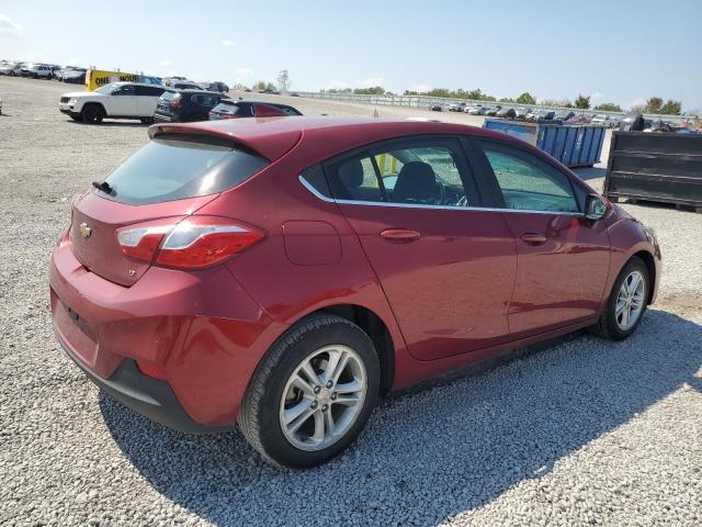 3G1BE6SM6JS653089 - 2018 CHEVROLET CRUZE LT წითელი ფოტო 3