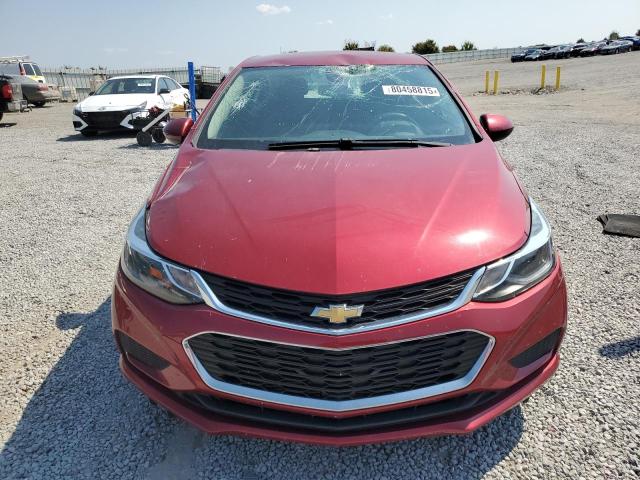 3G1BE6SM6JS653089 - 2018 CHEVROLET CRUZE LT წითელი ფოტო 5