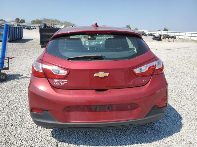 3G1BE6SM6JS653089 - 2018 CHEVROLET CRUZE LT წითელი ფოტო 6