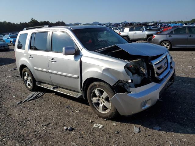 5FNYF3H57BB041068 - 2011 HONDA PILOT EXL Srebrny zdjęcie 4