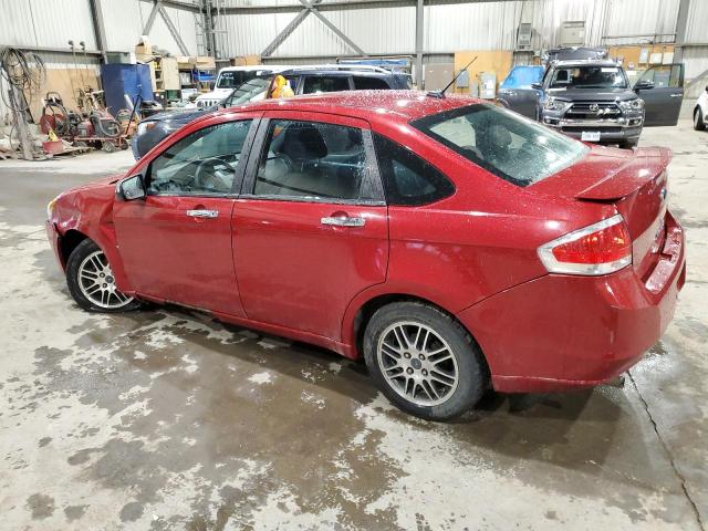 1FAHP3FN5AW274639 - 2010 FORD FOCUS SE RED photo 2