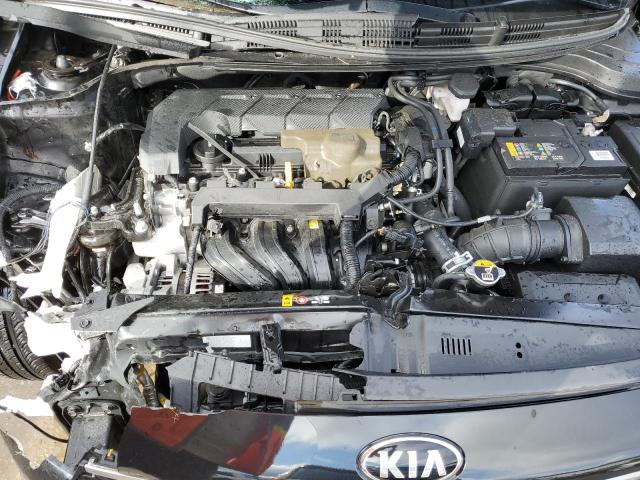 3KPA24AD3LE315717 - 2020 KIA RIO LX BLACK photo 11