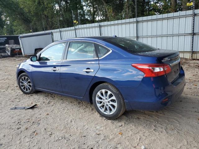 3N1AB7AP7KY454549 - 2019 NISSAN SENTRA S 蓝色 照片 2