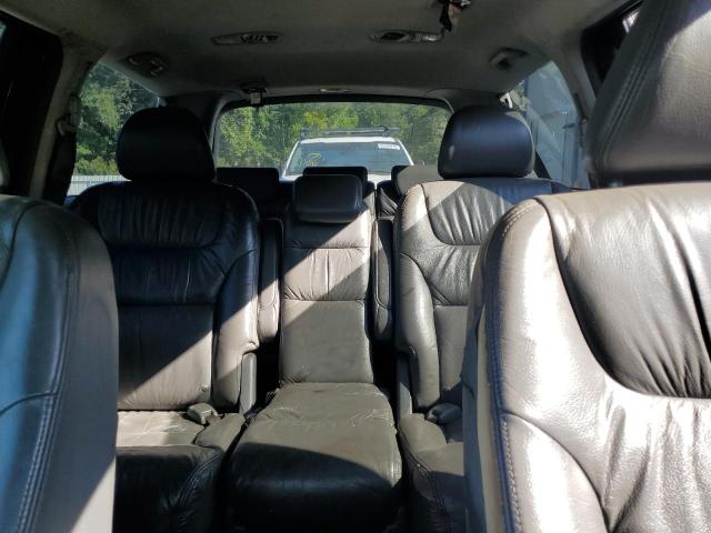 5FNRL38796B013051 - 2006 HONDA ODYSSEY EXL SILVER photo 10