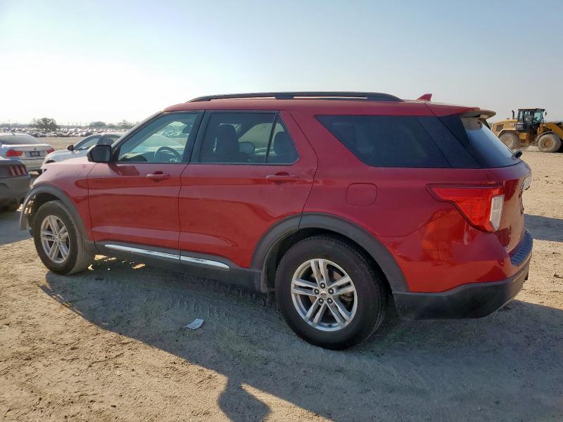 1FMSK7DH7LGB92648 - 2020 FORD EXPLORER XLT 红色 照片 2