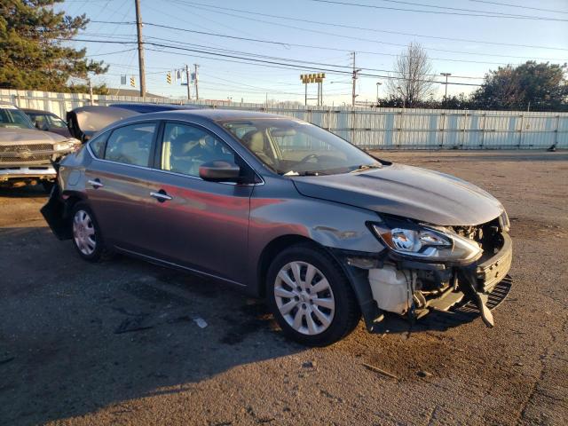 3N1AB7APXGL653776 - 2016 NISSAN SENTRA S GRAY photo 4