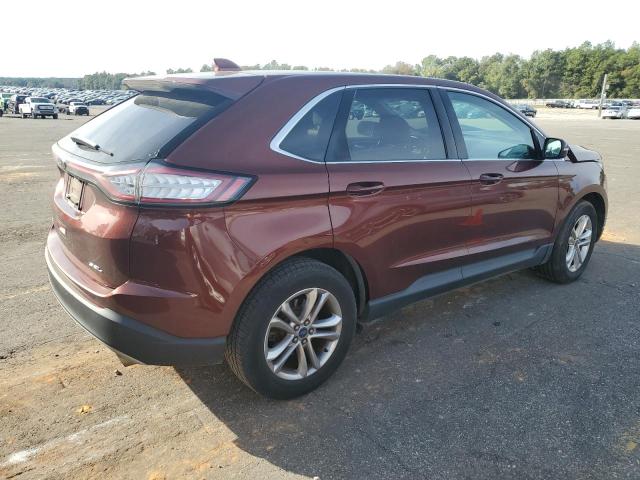 2FMTK3J86FBB11443 - 2015 FORD EDGE SEL BROWN photo 3