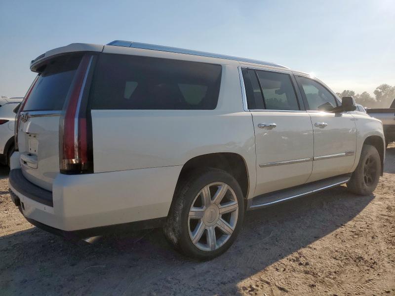 1GYS3SKJXFR589963 - 2015 CADILLAC ESCALADE ESV LUXURY WHITE photo 3