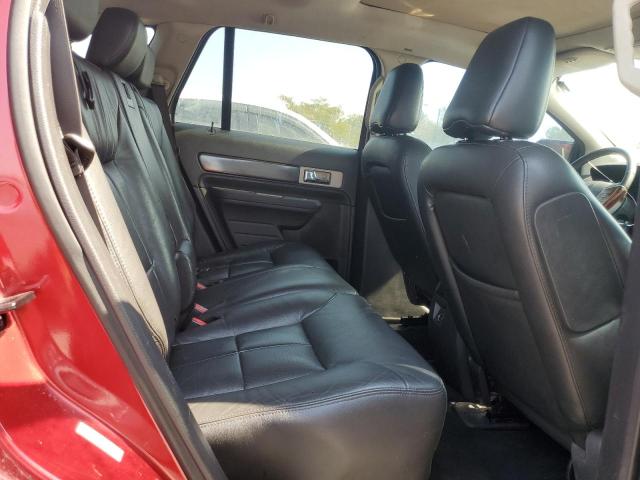 2LMDU88C87BJ22553 - 2007 LINCOLN MKX ბურგუნდია ფოტო 10