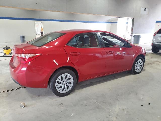 2T1BURHE2KC224056 - 2019 TOYOTA COROLLA L Կարմիր լուսանկար 3