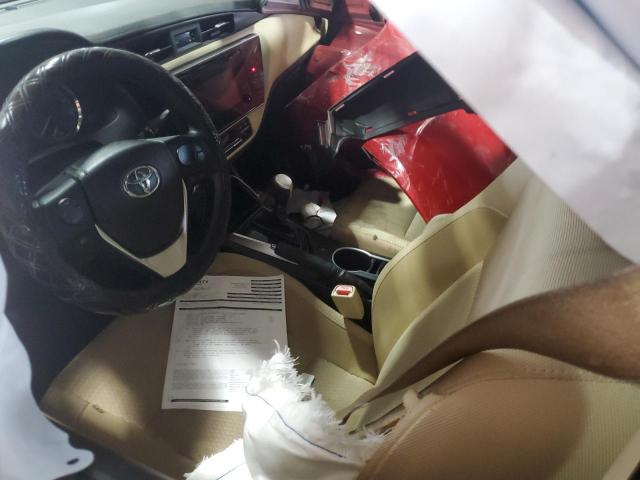 2T1BURHE2KC224056 - 2019 TOYOTA COROLLA L Կարմիր լուսանկար 8