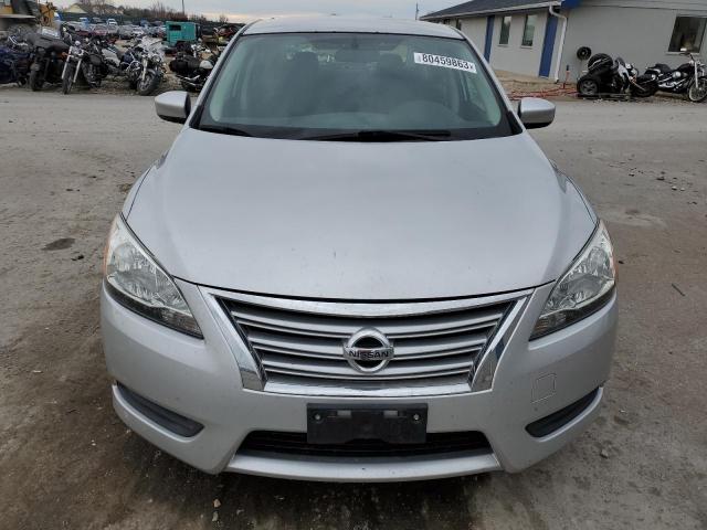 3N1AB7AP5FY353645 - 2015 NISSAN SENTRA S SILVER photo 5