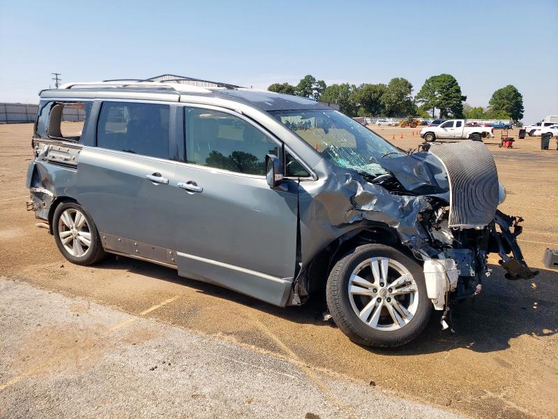 JN8AE2KP4D9062714 - 2013 NISSAN QUEST S Blau Foto 4