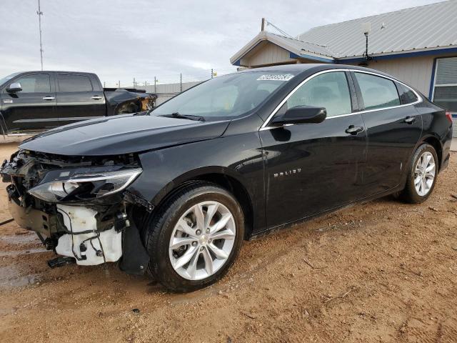 1G1ZD5STXKF166728 - 2019 CHEVROLET MALIBU LT BLACK photo 1