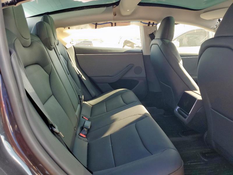 5YJ3E1EA5SF056204 - 2025 TESLA MODEL 3 CHARCOAL photo 10