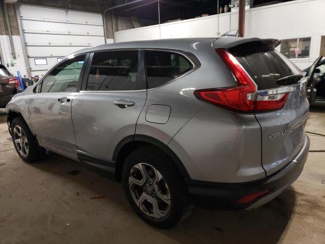 5J6RW2H80JL016432 - 2018 HONDA CR-V EXL GRAY photo 2