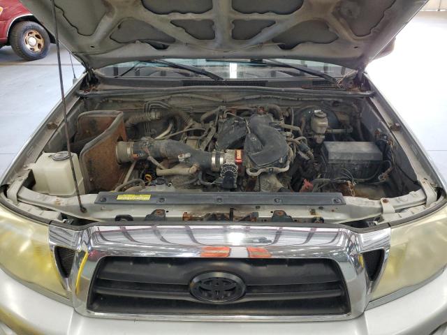 5TEUU42N25Z140144 - 2005 TOYT TACOMA ACCESS CAB SILVER photo 11