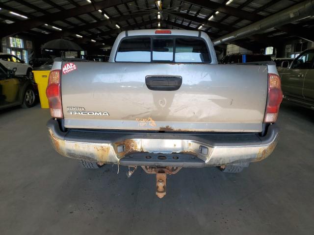 5TEUU42N25Z140144 - 2005 TOYT TACOMA ACCESS CAB SILVER photo 6