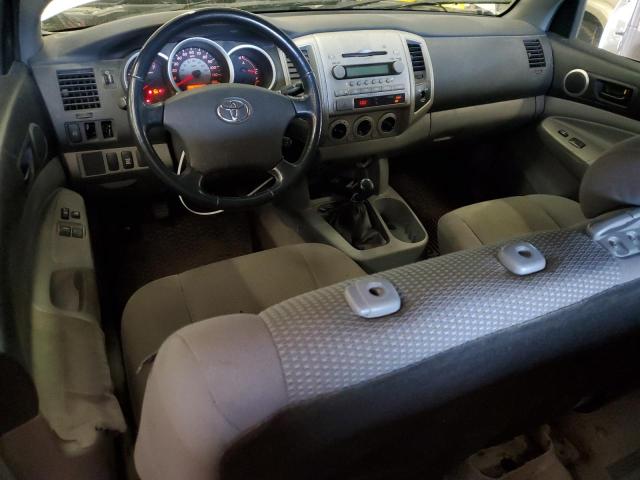 5TEUU42N25Z140144 - 2005 TOYT TACOMA ACCESS CAB SILVER photo 8