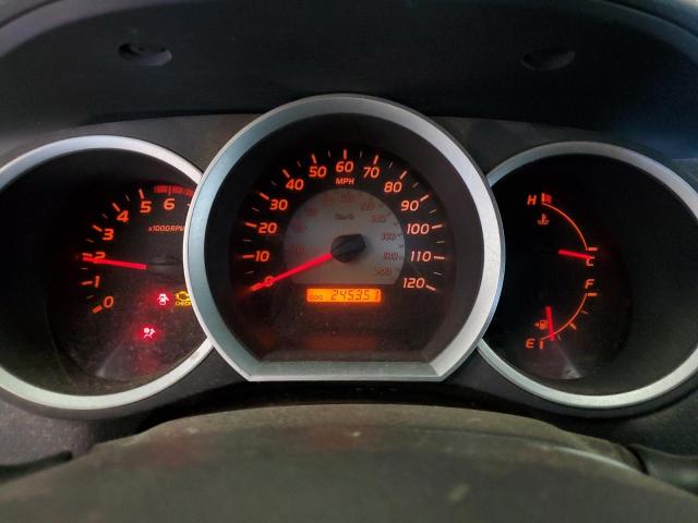 5TEUU42N25Z140144 - 2005 TOYT TACOMA ACCESS CAB SILVER photo 9