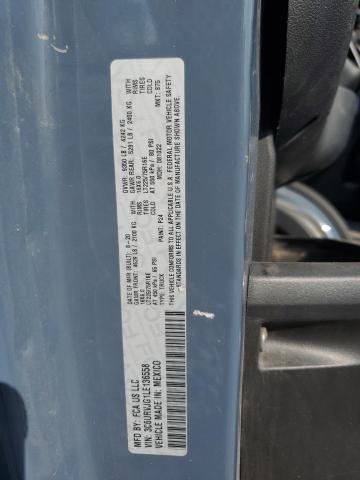 3C6URVJG1LE136558 - 2020 RAM PROMASTER 3500 HIGH Niebieski zdjęcie 13