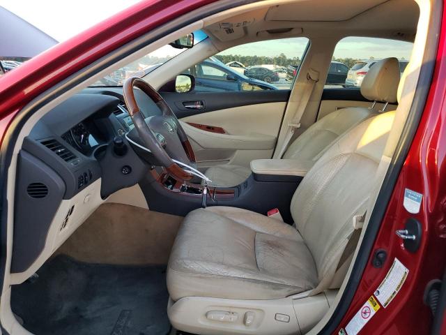 JTHBK1EG1A2358520 - 2010 LEXUS ES 350 RED photo 7