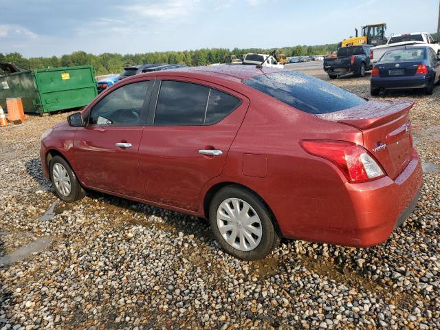 3N1CN7AP0KL816685 - 2019 NISSAN VERSA S RED photo 2