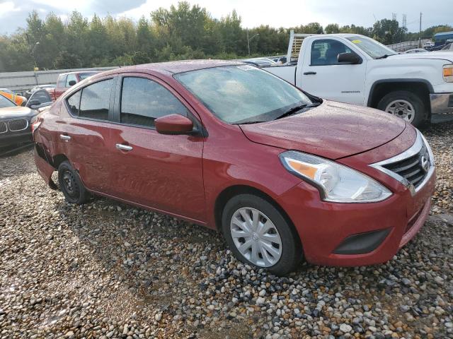 3N1CN7AP0KL816685 - 2019 NISSAN VERSA S RED photo 4
