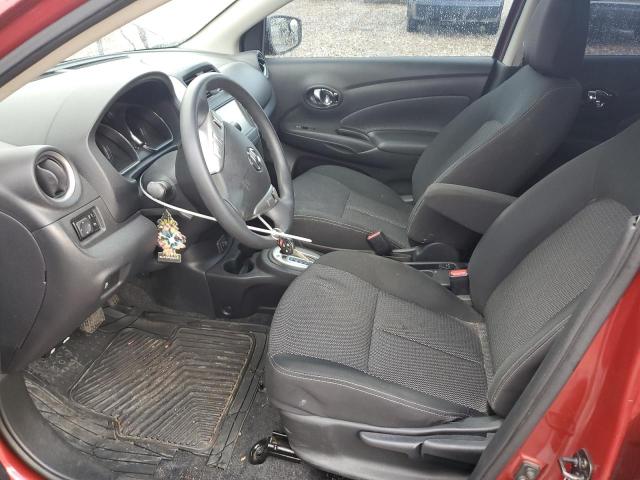 3N1CN7AP0KL816685 - 2019 NISSAN VERSA S RED photo 7