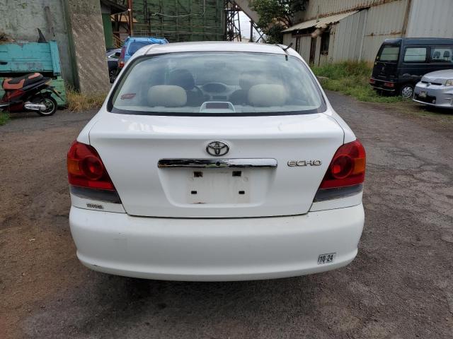 JTDBT123440337743 - 2004 TOYOTA ECHO WHITE photo 6