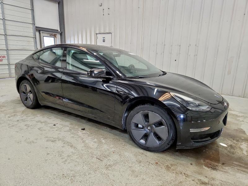 5YJ3E1EA1PF436258 - 2023 TESLA MODEL 3 BLACK photo 4