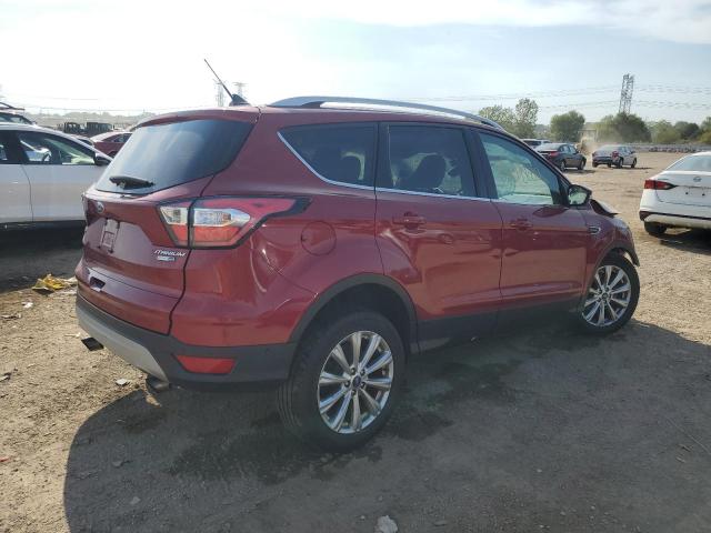 1FMCU9J9XJUC55926 - 2018 FORD ESCAPE TITANIUM 红色 照片 3