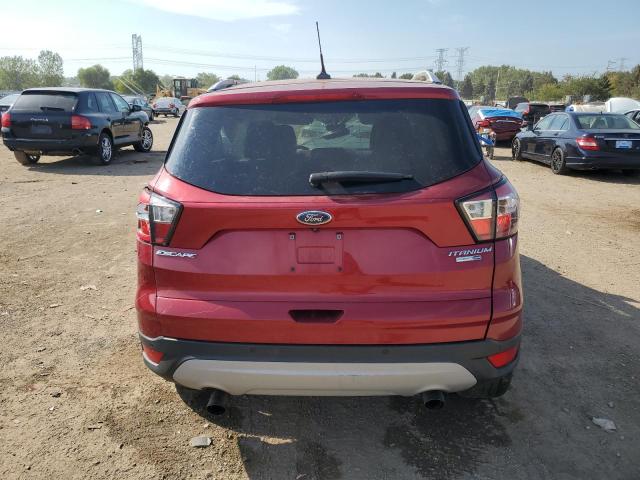 1FMCU9J9XJUC55926 - 2018 FORD ESCAPE TITANIUM 红色 照片 6