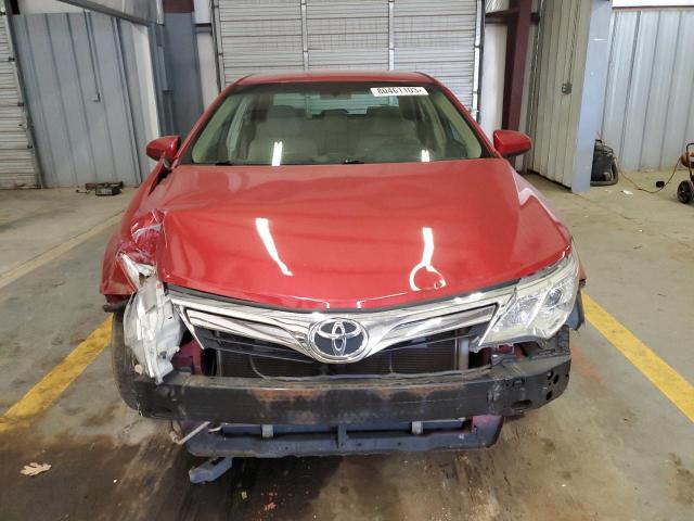 4T1BF1FK5EU785438 - 2014 TOYOTA CAMRY L RED photo 5