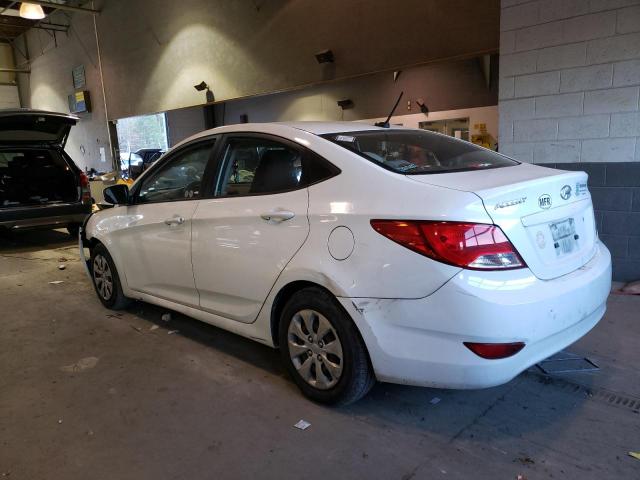 KMHCT4AE7GU979181 - 2016 HYUNDAI ACCENT SE WHITE photo 2