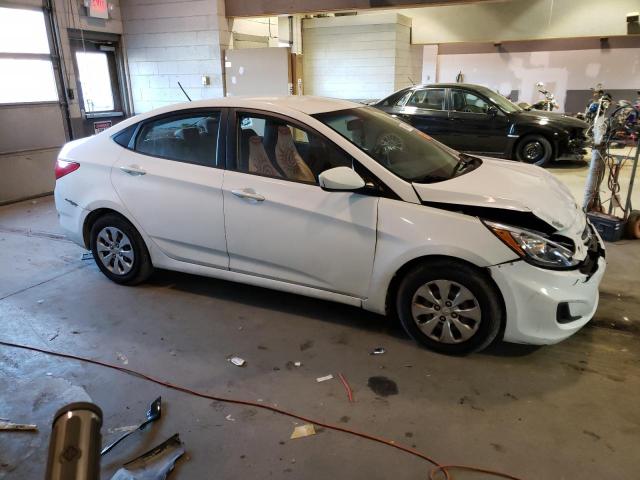 KMHCT4AE7GU979181 - 2016 HYUNDAI ACCENT SE WHITE photo 4