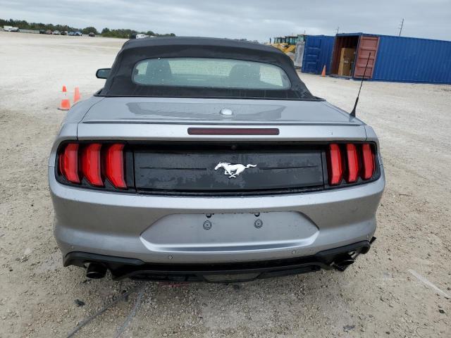 1FATP8UHXN5100713 - 2022 FORD MUSTANG SILVER photo 6