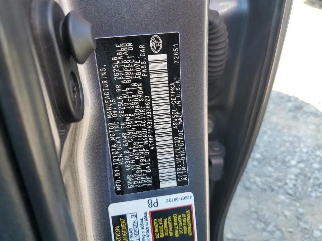 4T1BF1FK9FU958623 - 2015 TOYOTA CAMRY LE 灰色 照片 12