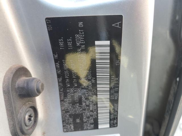 5TDKZ3DC1HS898153 - 2017 TOYOTA SIENNA LE 银色 照片 13