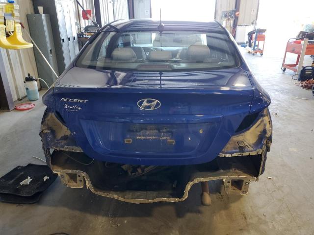 KMHCT4AE2EU739436 - 2014 HYUNDAI ACCENT GLS BLUE photo 6