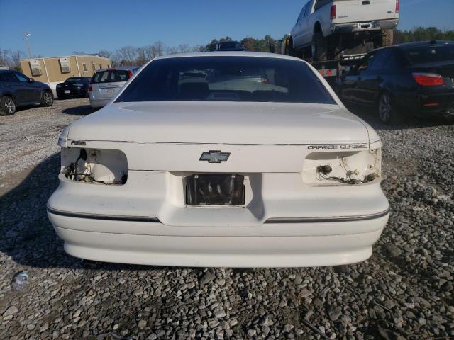 1G1BN53E1MR141314 - 1991 CHEVROLET CAPRICE CLASSIC LTZ WHITE photo 6