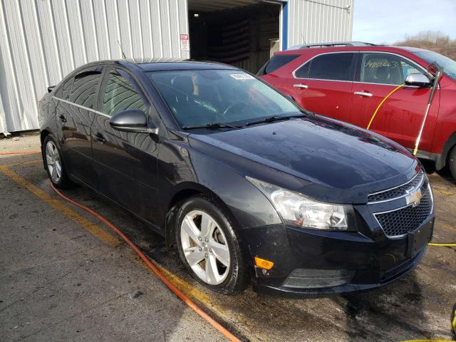 1G1P75SZ8E7291339 - 2014 CHEVROLET CRUZE BLACK photo 4